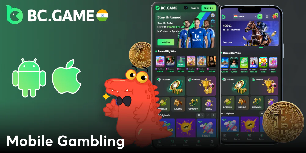 Download the BC Game app for Indians