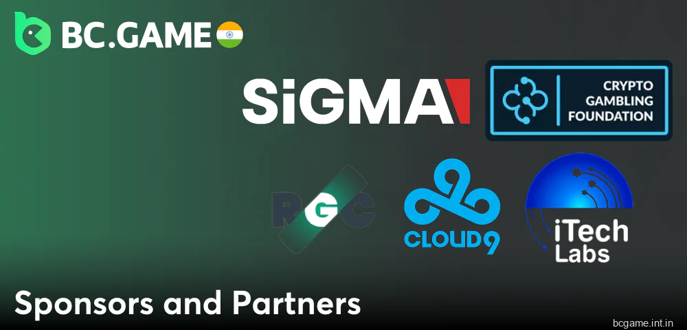 Affiliate organizations of BC Game India